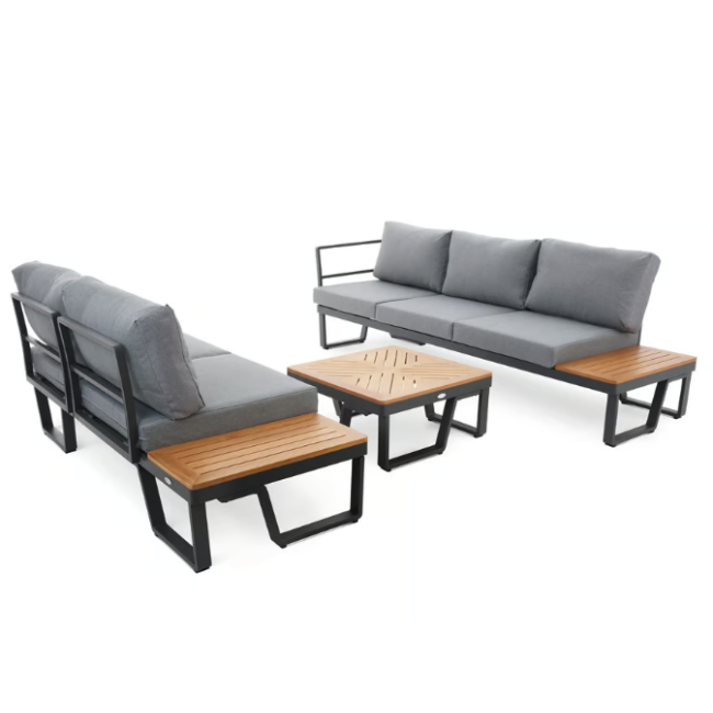 Комплект садовой мебели Di Volio Veledo графитовый