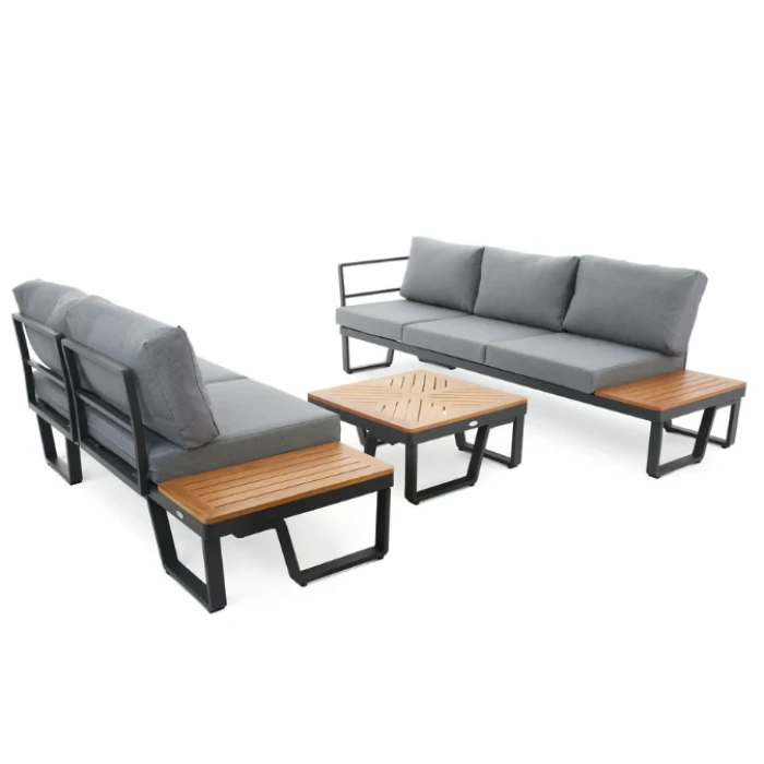 Комплект садовой мебели Di Volio Veledo графитовый