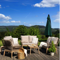 Комплект садовой мебели Di Volio Akaia бежевый