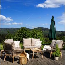 Комплект садовой мебели Di Volio Akaia бежевый