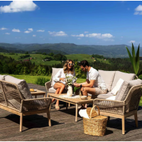 Комплект садовой мебели Di Volio Akaia бежевый