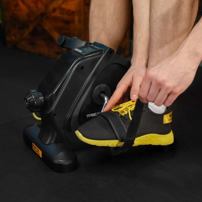 Міні велотренажер 2в1 Trex Sport TX-120BB BOIL реабілітаційний чорний