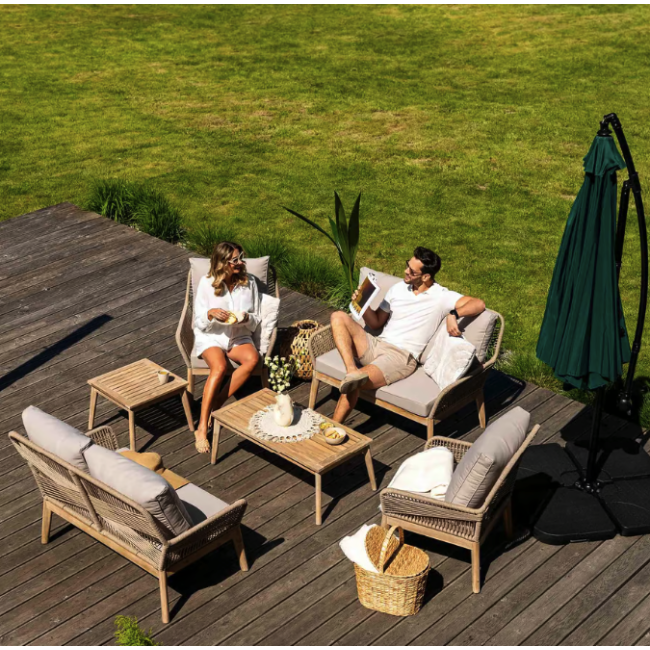 Комплект садовой мебели Di Volio Akaia бежевый