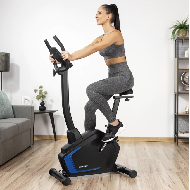 Велотренажер Gymtek XB1800 электромагнитный синий