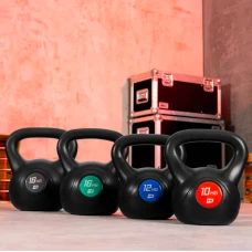 Гиря виниловая Hop-Sport 18кг HS-PB0018KB