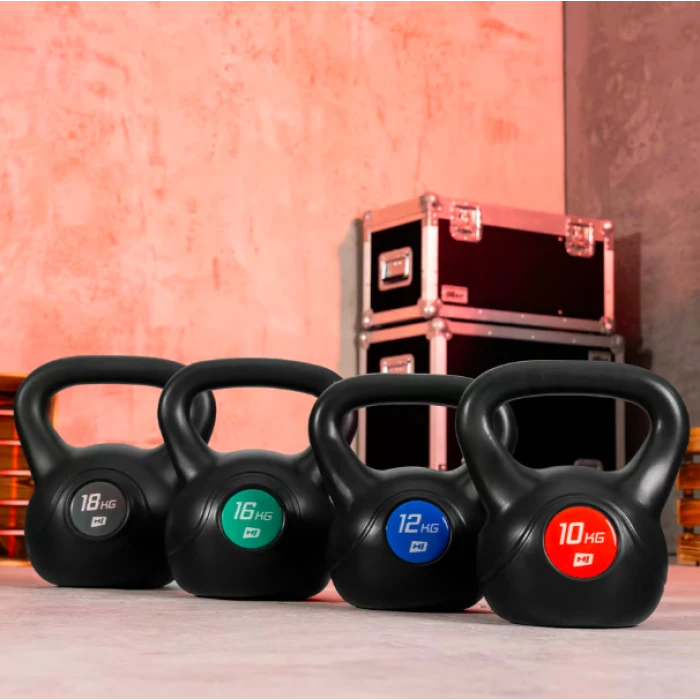 Гиря виниловая Hop-Sport 18кг HS-PB0018KB