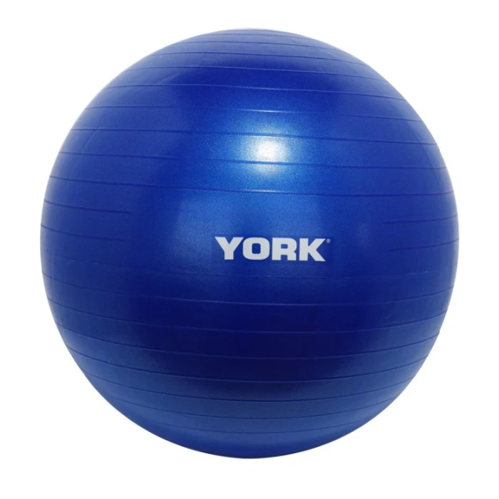 Фітбол York Fitness 65см синій + насос
