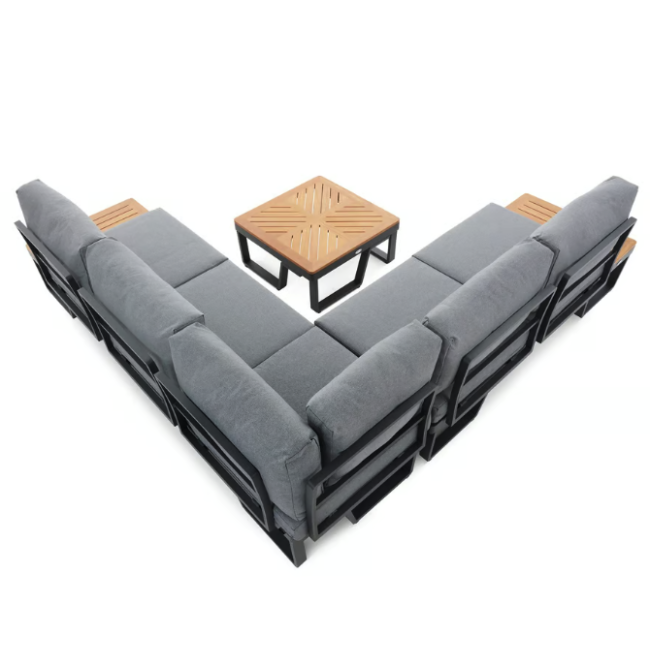 Комплект садовой мебели Di Volio Veledo графитовый