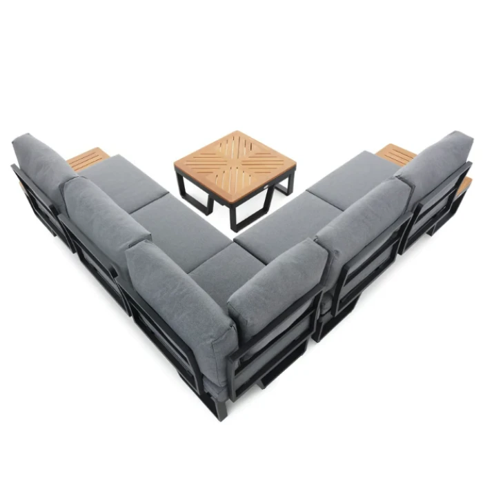 Комплект садовой мебели Di Volio Veledo графитовый