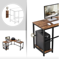 Компьютерный стол Leobert Maxus угловой в стиле Loft