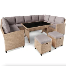 Комплект садових меблів Di Volio Livorno Бежевий/Світло-сірий
