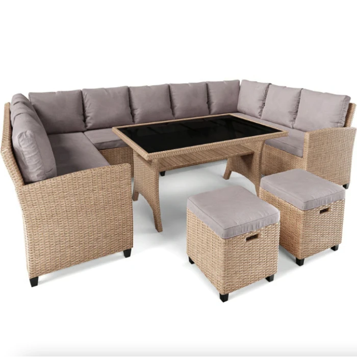 Комплект садовой мебели Di Volio Livorno Бежевый/Светло-серый