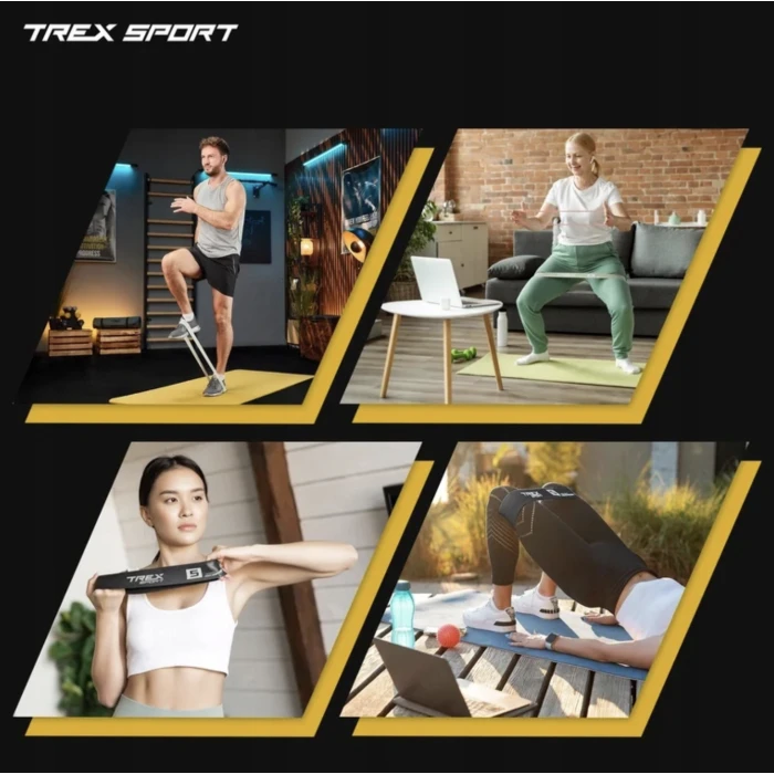 Набор резинок для фитнеса Trex Sport TX-065RBG 1-18кг