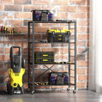 Стеллаж Costway Scooby сложен в стиле Loft