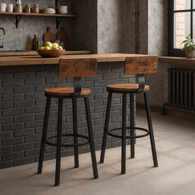 Барный стул Leobert Comfy 2 штуки Loft