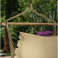 Бразильское кресло - гамак Outtec Boho Sois XXL бежевый