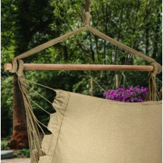Бразильське крісло - гамак Outtec Boho Sois XXL бежевий