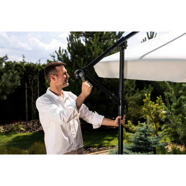 Парасолька садова Di Volio EMPOLI 300см кремова