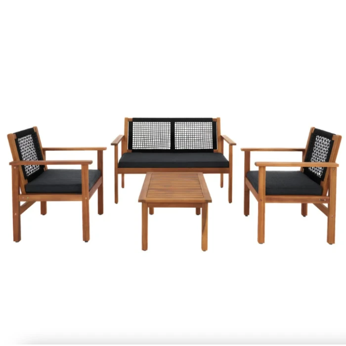 Комплект садовой мебели Di Volio Marata черный