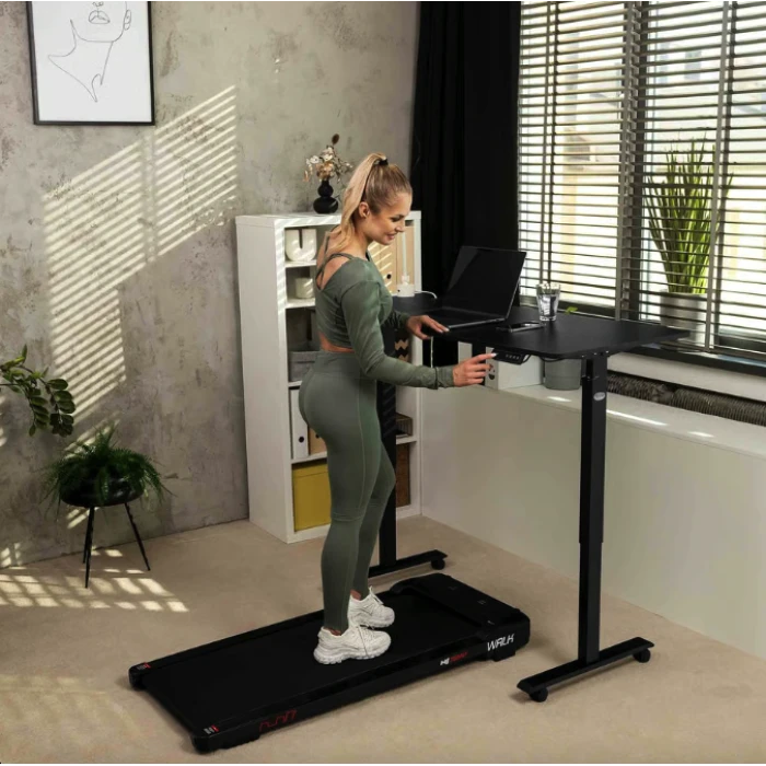 Комп'ютерний стіл з регульованою висотою Di Volio Amone чорний