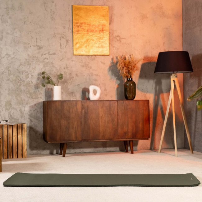 Коврик для йоги Hop-Sport HS-NB010GM NBR 1см темный хаки