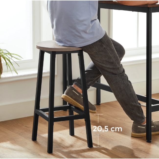 Барний стілець Leobert Halmar 2 штуки в стилі Loft