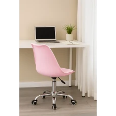 Офісне крісло Leobert Alba рожевий