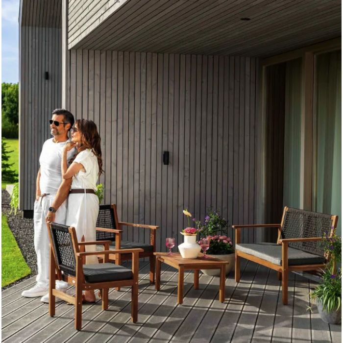 Комплект садовой мебели Di Volio Marata черный