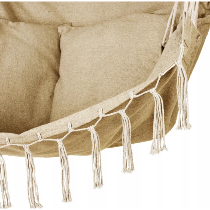 Бразильское кресло - гамак Outtec Boho Sois XXL бежевый