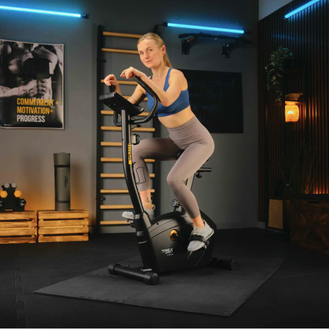 Мат-пазл EVA 1см Trex Sport TX-010PM - 24 частин чорний