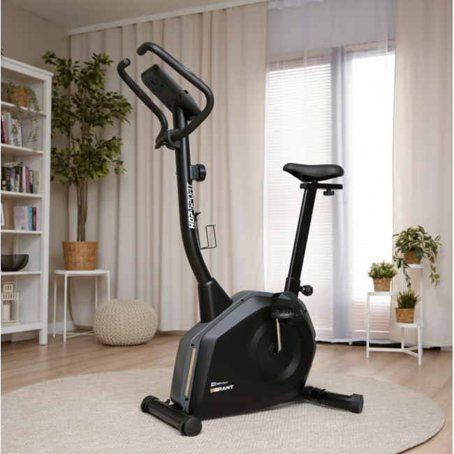 Велотренажер Hop-Sport HS-4000H Grant черно-золотистый