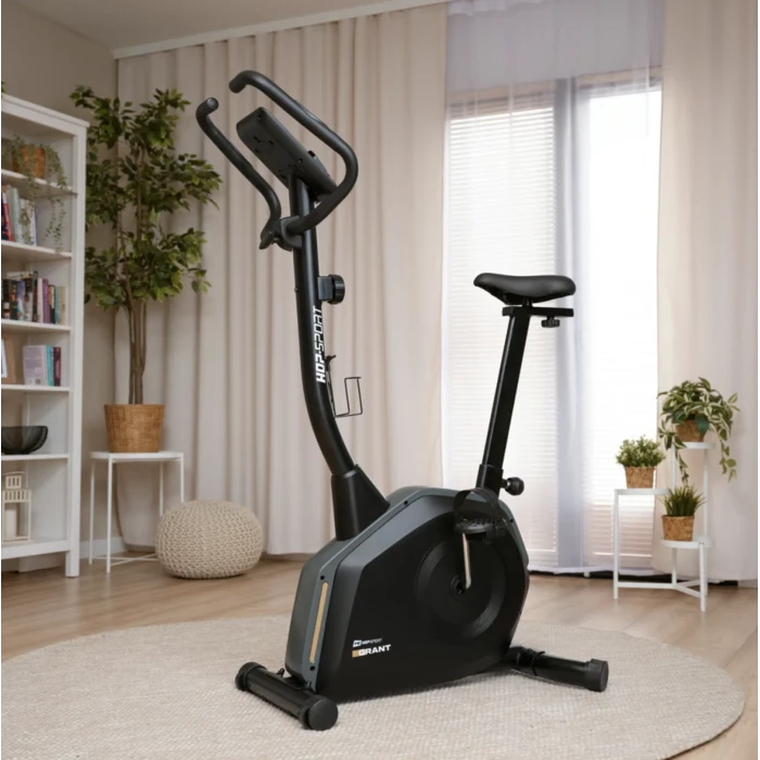Велотренажер Hop-Sport HS-4000H Grant чорно-золотистий