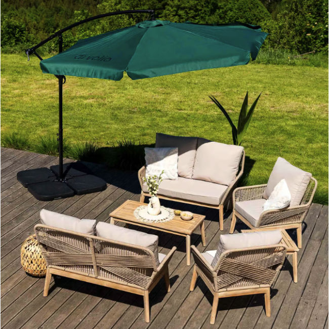 Комплект садовой мебели Di Volio Akaia бежевый