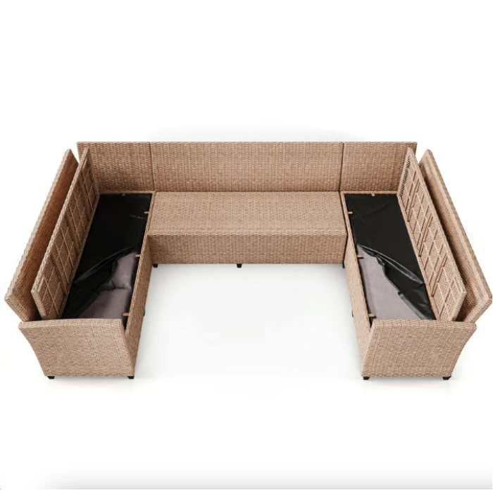 Комплект садовой мебели Di Volio Livorno Бежевый/Светло-серый