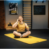 Коврик для йоги TX-019NGM NBR 1см 190х80 желтый