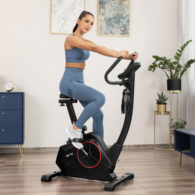 Велотренажер Gymtek XB4000 iConsole+ электромагнитный красный
