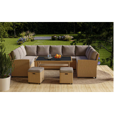 Комплект садовой мебели Di Volio Livorno Бежевый/Светло-серый