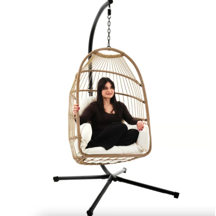 Підвісне крісло-кокон Di Volio Beluno бежевий