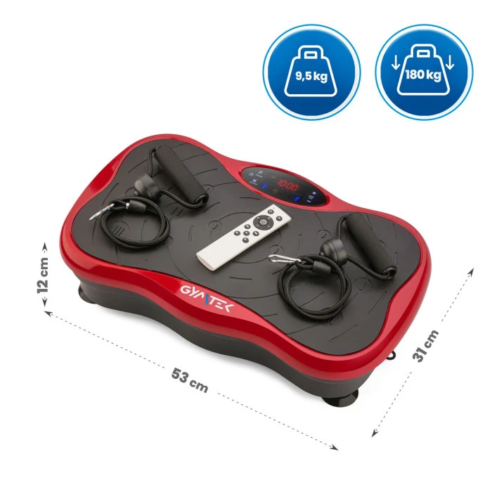 Вібраційна платформа Gymtek XP500 червоний