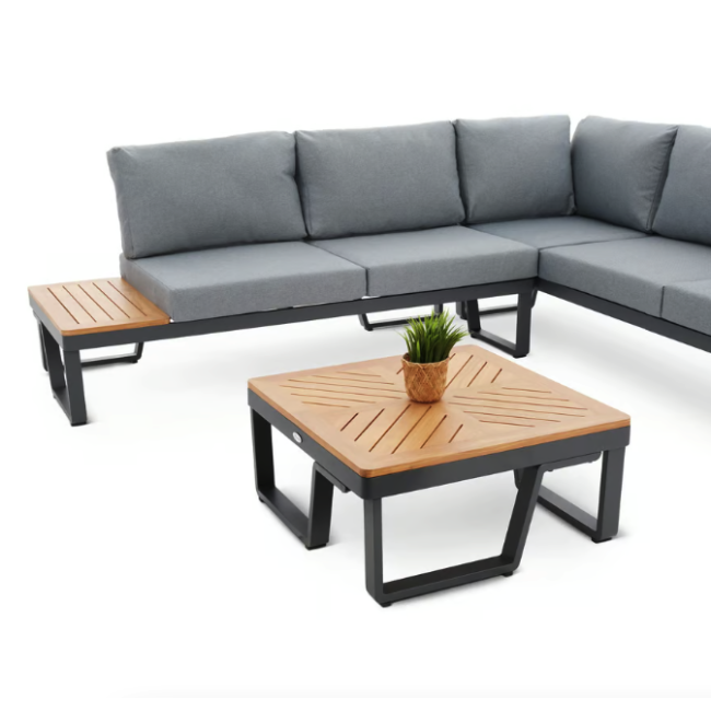 Комплект садовой мебели Di Volio Veledo графитовый