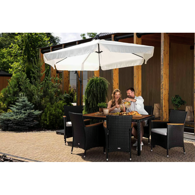 Парасолька садова Di Volio EMPOLI 300см кремова