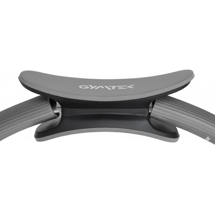 Кільце для пілатесу Gymtek армоване скловолокно 38см сірий