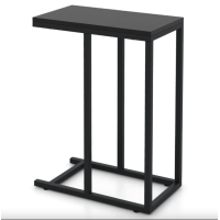 Журнальний столик Costway Vittsjo приставний в стилі Loft чорний