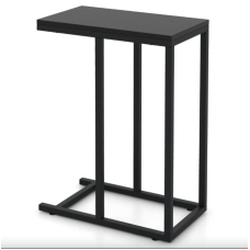 Журнальный столик Costway Vittsjo приставной в стиле Loft черный