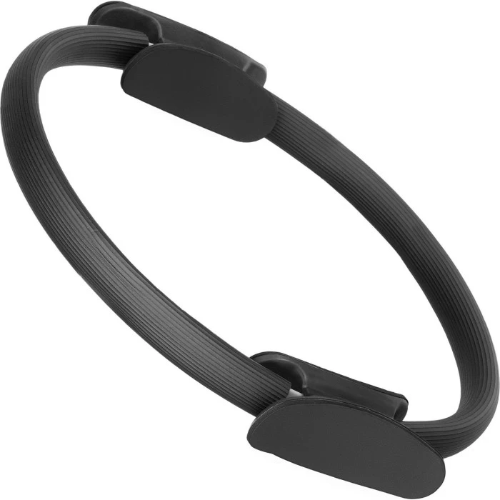 Кільце для пілатесу Gymtek армоване скловолокно 38см чорний