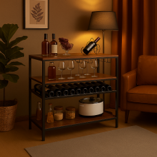 Стол для кухни Costway Alfred фуршетный в стиле Loft