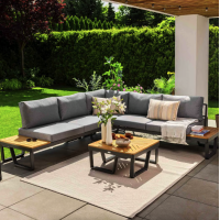 Комплект садовой мебели Di Volio Veledo графитовый