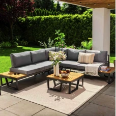 Комплект садовой мебели Di Volio Veledo графитовый