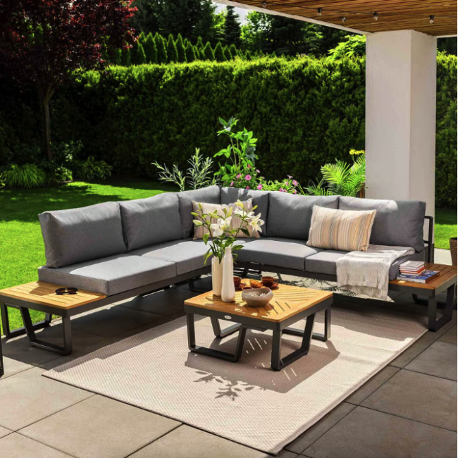 Комплект садовой мебели Di Volio Veledo графитовый