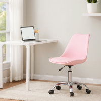 Офісне крісло Leobert Alba рожевий